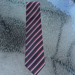 Striped tie
